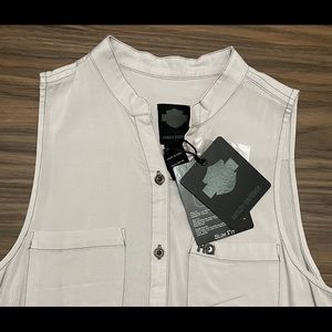 Harley Davidson pocket sleeveless shirt